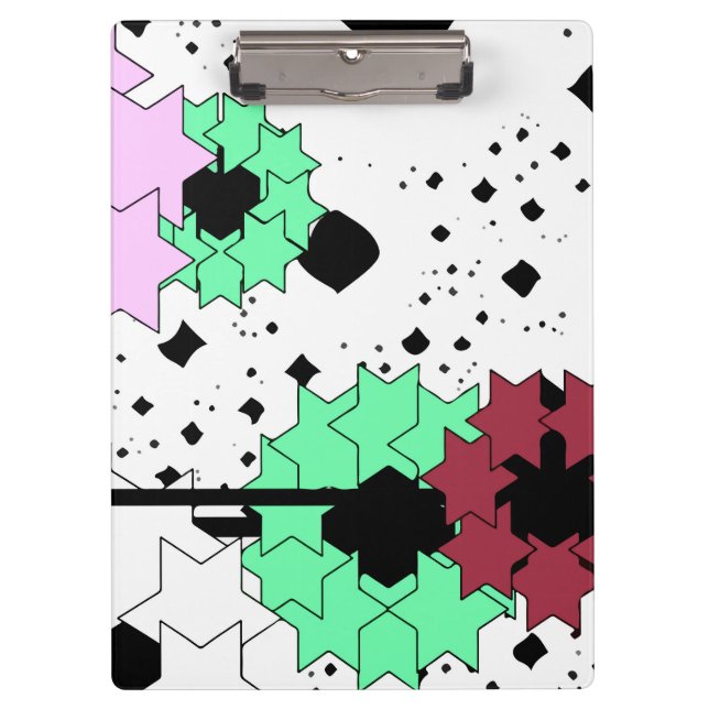 Star-Blume Klemmbrett (Vorderseite)