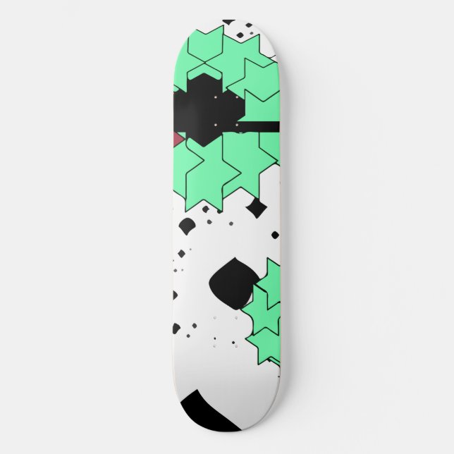 Star-Blume Skateboard (Vorderseite)