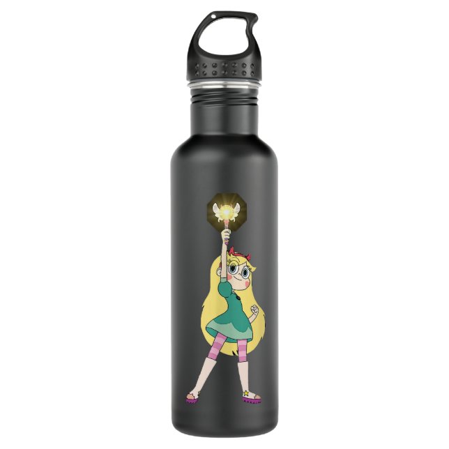 Star Butterfly gegen die Kräfte des Bösen Edelstahlflasche (Vorderseite)