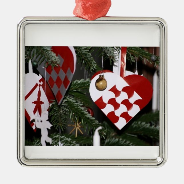 *STAR* CHRISTMAS ORNANATION ORNAMENT AUS METALL (Vorne)