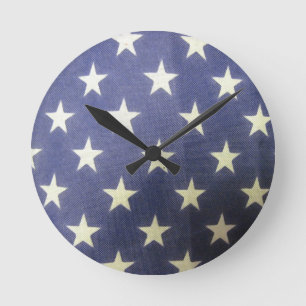 Star Clock Runde Wanduhr
