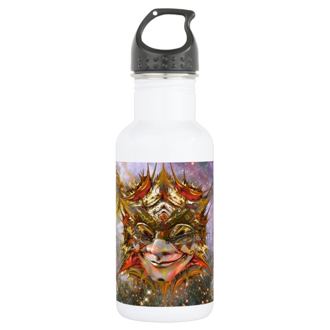 Star Clown Edelstahlflasche (Vorderseite)