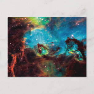 Star Cluster NGC 2074 Tarantula Nebula Space Foto Postkarte