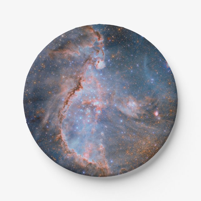 Star Cluster NGC 346 Pappteller (Vorderseite)