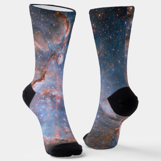 Star Cluster NGC 346 Socken (Gewinkelt)