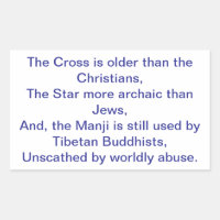 Star Cross Manji Buda Christ Hankamer Artjunkhaus