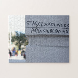 Star Crossed Lovers Shakespeare Graffiti NYC