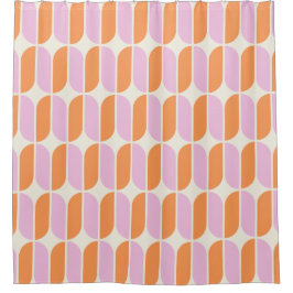 Star Crossed Sunset Tiles Duschvorhang
