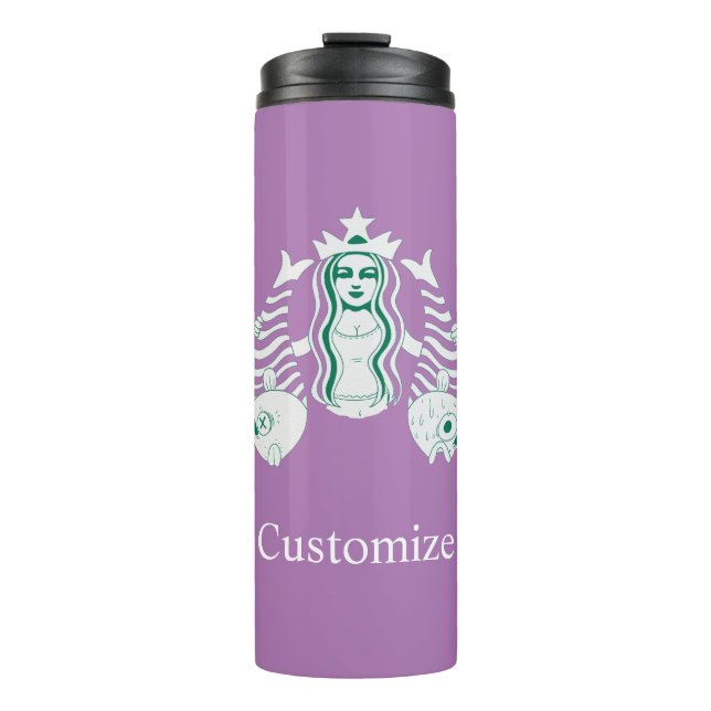 Star-Crown Queen Mermaid Thunder_Cove Thermosbecher (Vorderseite)