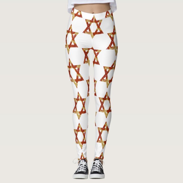 star de la pizza de david leggings (Devant)