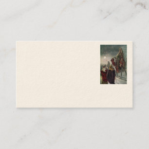 Star der Bethlehem Business Card Visitenkarte