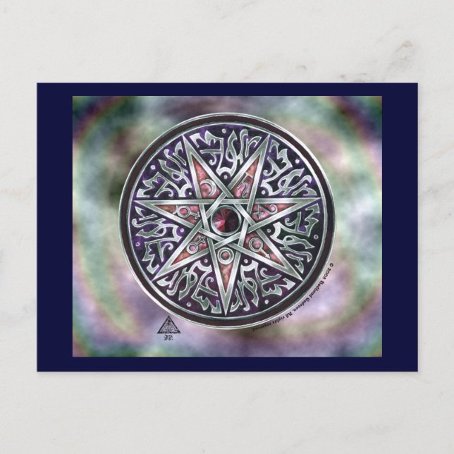 Star der Fey Postkarte (Vorderseite)