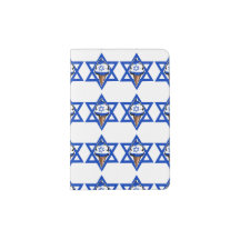 Star der israelischen Flagge Eis