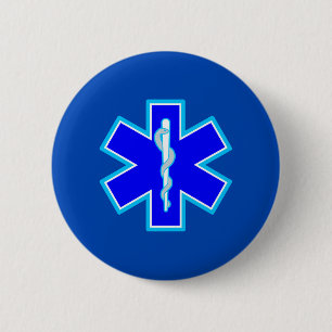 Star der paramedizinischen Notfallmedizin Button