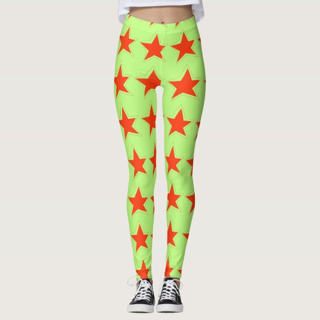 Star der Woche Leggings (Vorderseite)