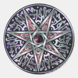 Star des Fey Sticker Round