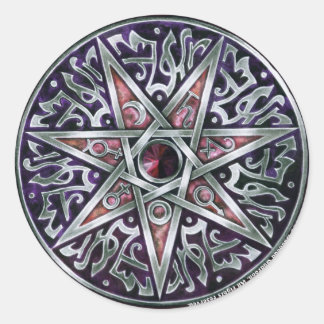 Star des Fey Sticker Round