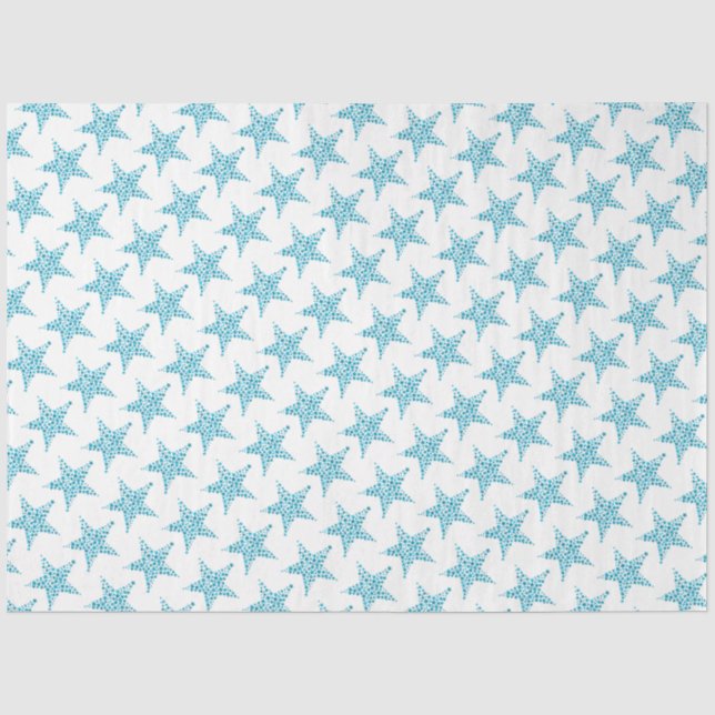 Star des Sternenfachpapiers Seidenpapier (Vorderseite)