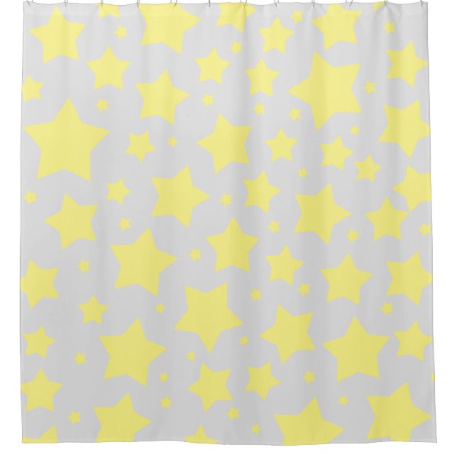 Star Design Duschvorhang (Vorderseite)