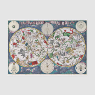 Star-Diagramm Seidenpapier