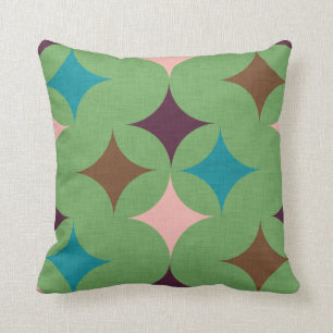 Star Diamond Mid Century Muster Kissen