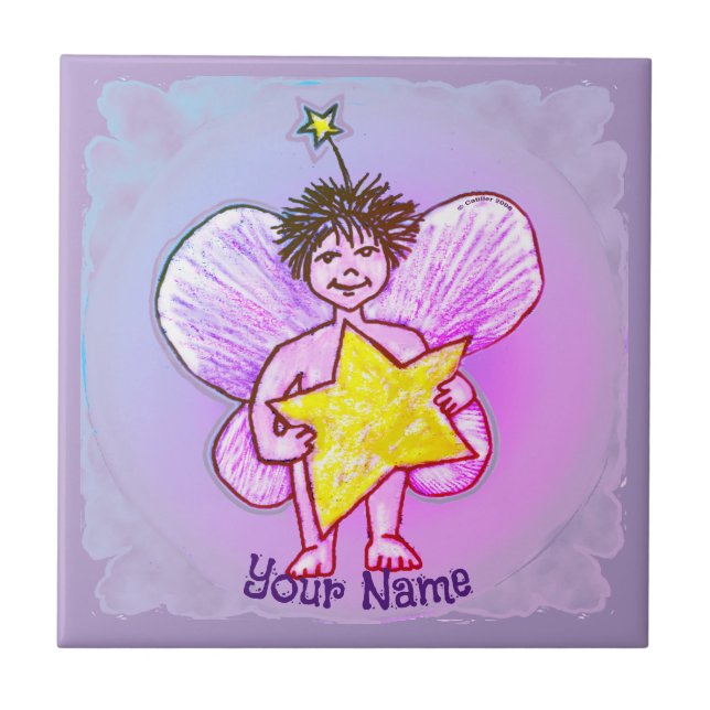 Star Fairy gift box Fliese (Vorderseite)