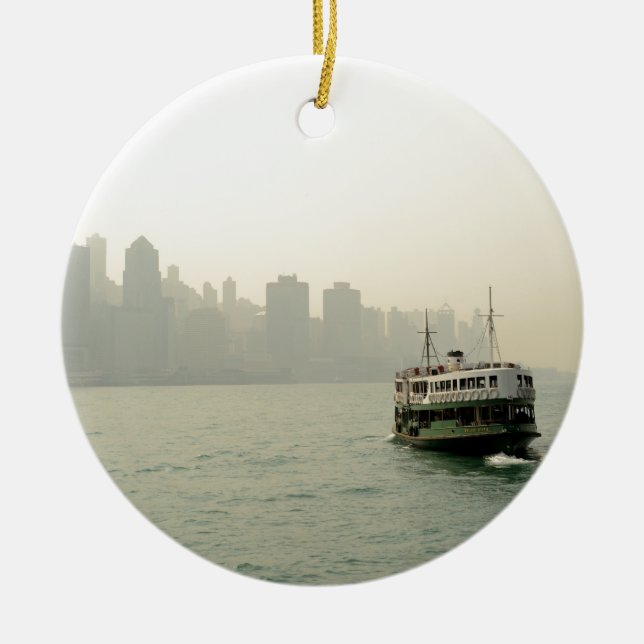 Star Ferry Hong Kong Keramik Ornament (Vorne)