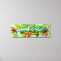 "Star Field" 36" x 12", 1,5 impression de toile