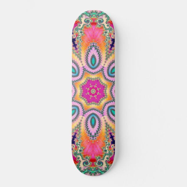 star flower skateboard (Vorderseite)