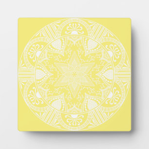 Star Fruit Mandala Fotoplatte