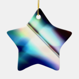 Star für Weihnachtsbaum Keramikornament