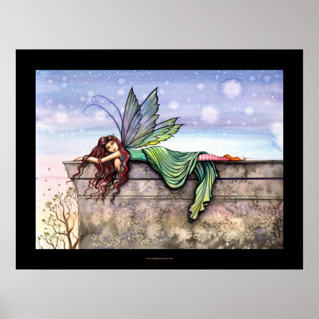 Star Gazer Fairy Poster von Molly Harrison (Vorne)