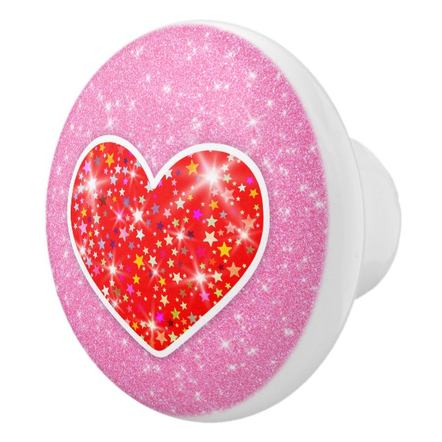 Star Heart Keramikknauf (Rechts)
