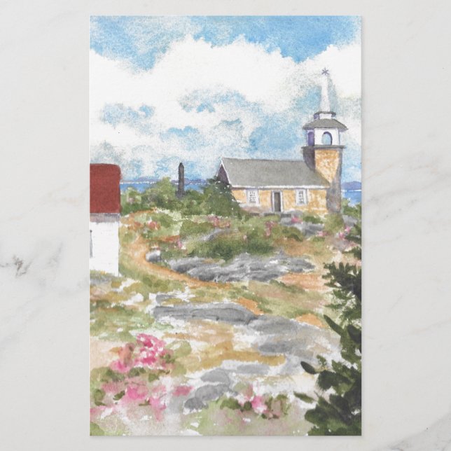 Star Island Stationary Briefpapier (Vorderseite)