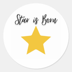 Star ist Geborener Sticker