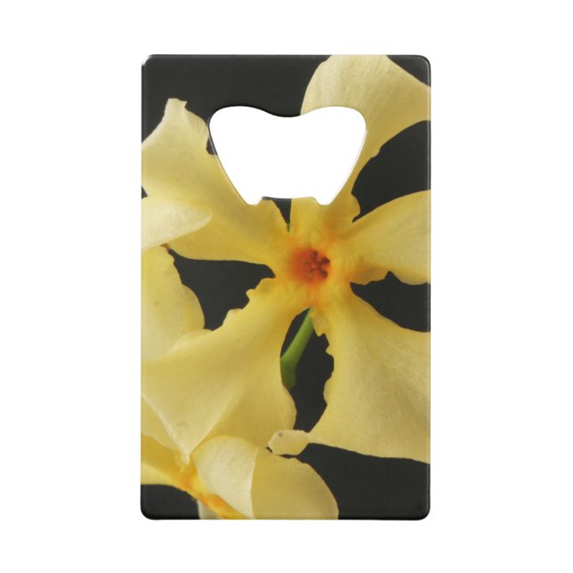 Star Jasmine Blume bocna Geldbeutel Flaschenöffner (Vorderseite)