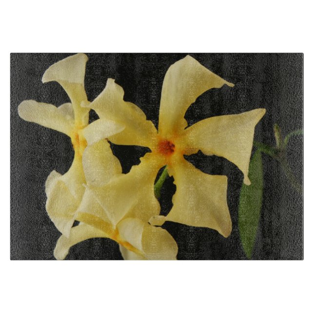 Star Jasmine Blume cbcnm Schneidebrett (Vorderseite)