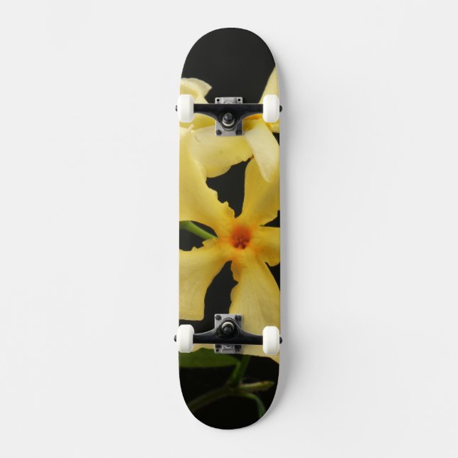 Star Jasmine Blume sdcnm Skateboard (Vorderseite)