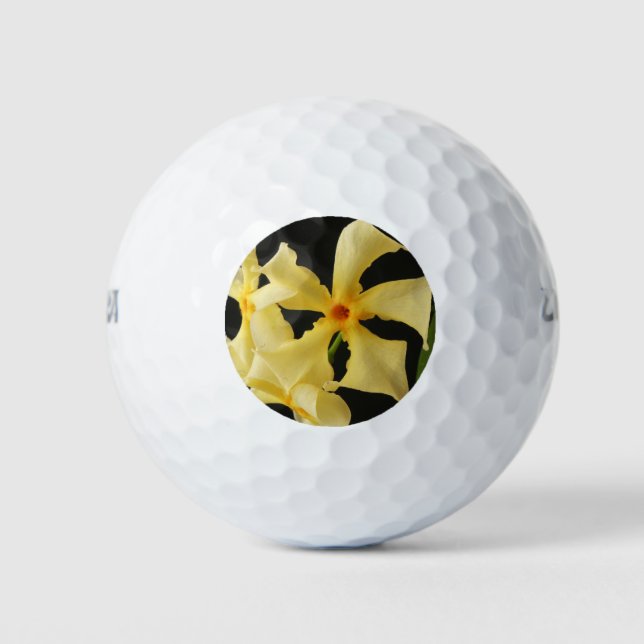 Star Jasmine Blume wu gbcna Golfball (Vorderseite)