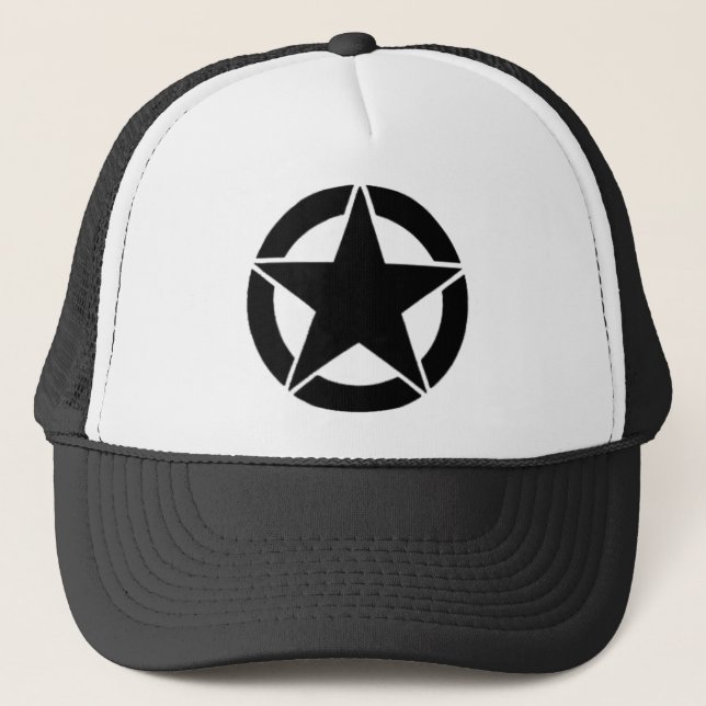 STAR / Jeep - Trucker Hat! Truckerkappe (Vorderseite)