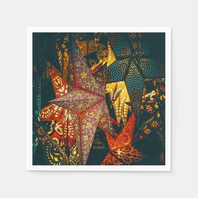 Star Lanterns Serviette (Vorderseite)