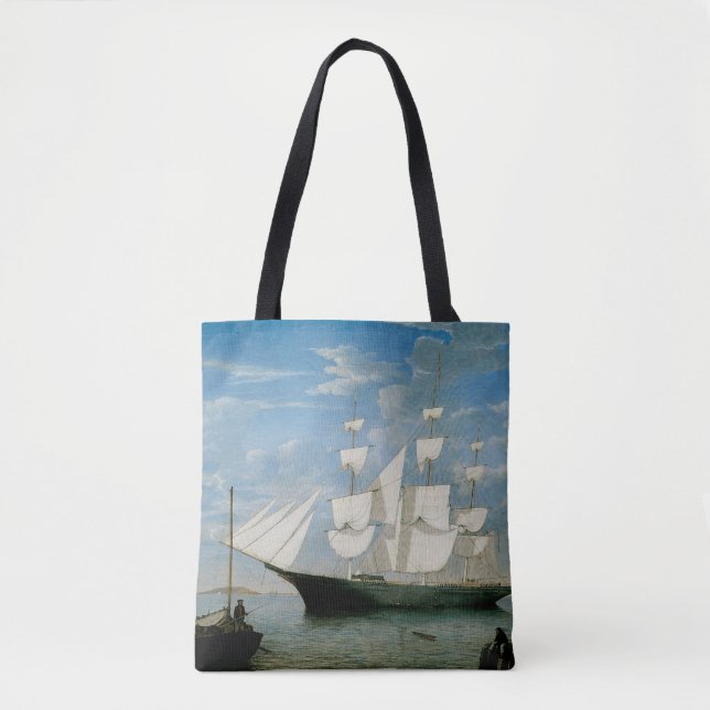 Star Light in Boston Harbour Tasche (Vorderseite)