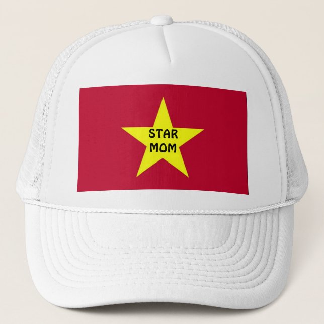Star Mama Hat Truckerkappe (Vorderseite)