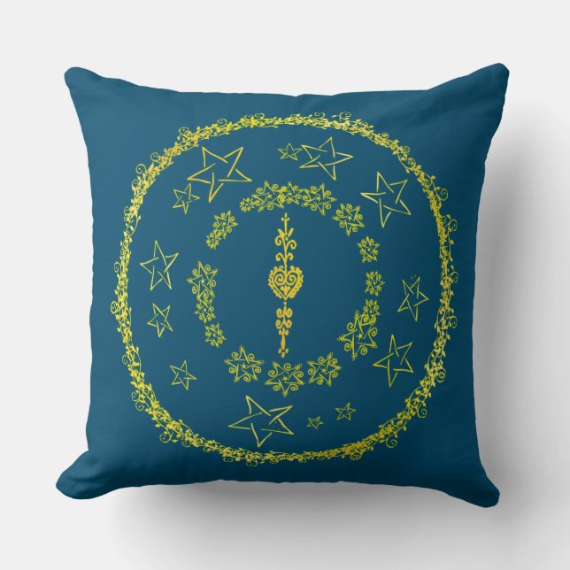 Star Mandala - Coussin (Recto)