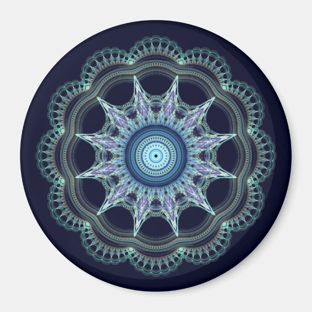 Star Mandala Magnet (Vorne)
