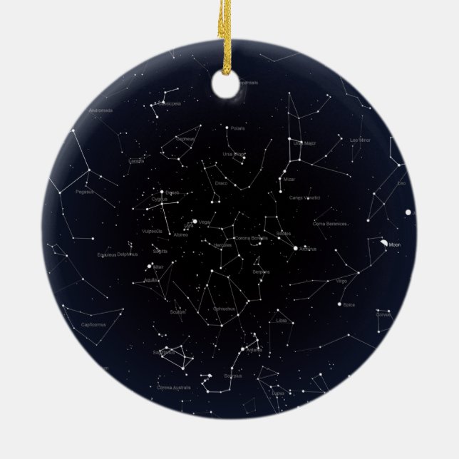 Star Map Ornament (Hinten)
