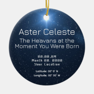 Star Map Ornament