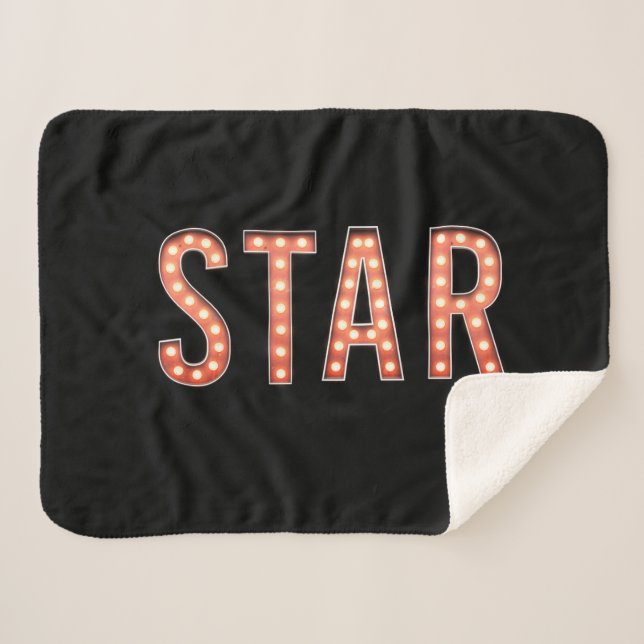 STAR Marquee Lights Sherpadecke (Vorderseite (Horizontal))