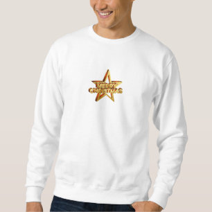 Star Merry Christmas Sweatshirt