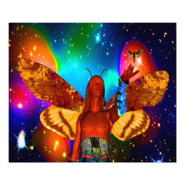 Star Moth Fotodruck